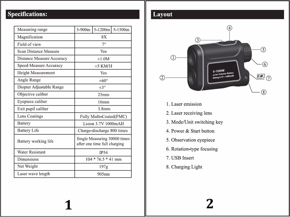 best golf laser rangefinder