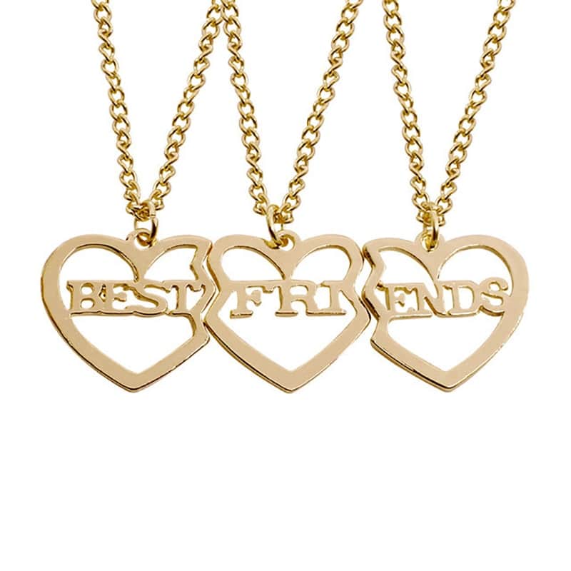 Best Friend Necklaces for 3