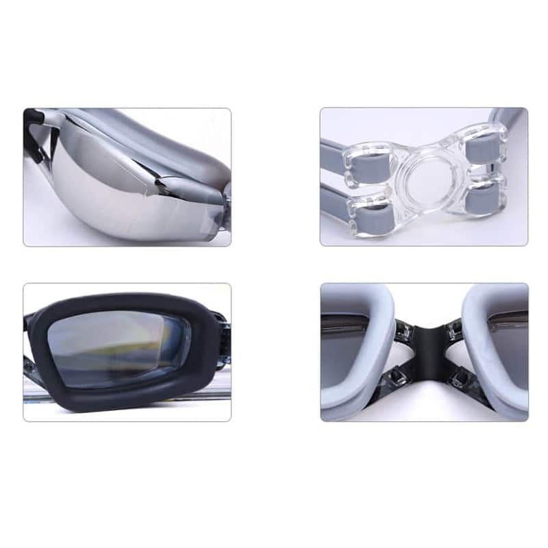 No Leaking Anti Fog UV Protection Silicone Swimming Goggles