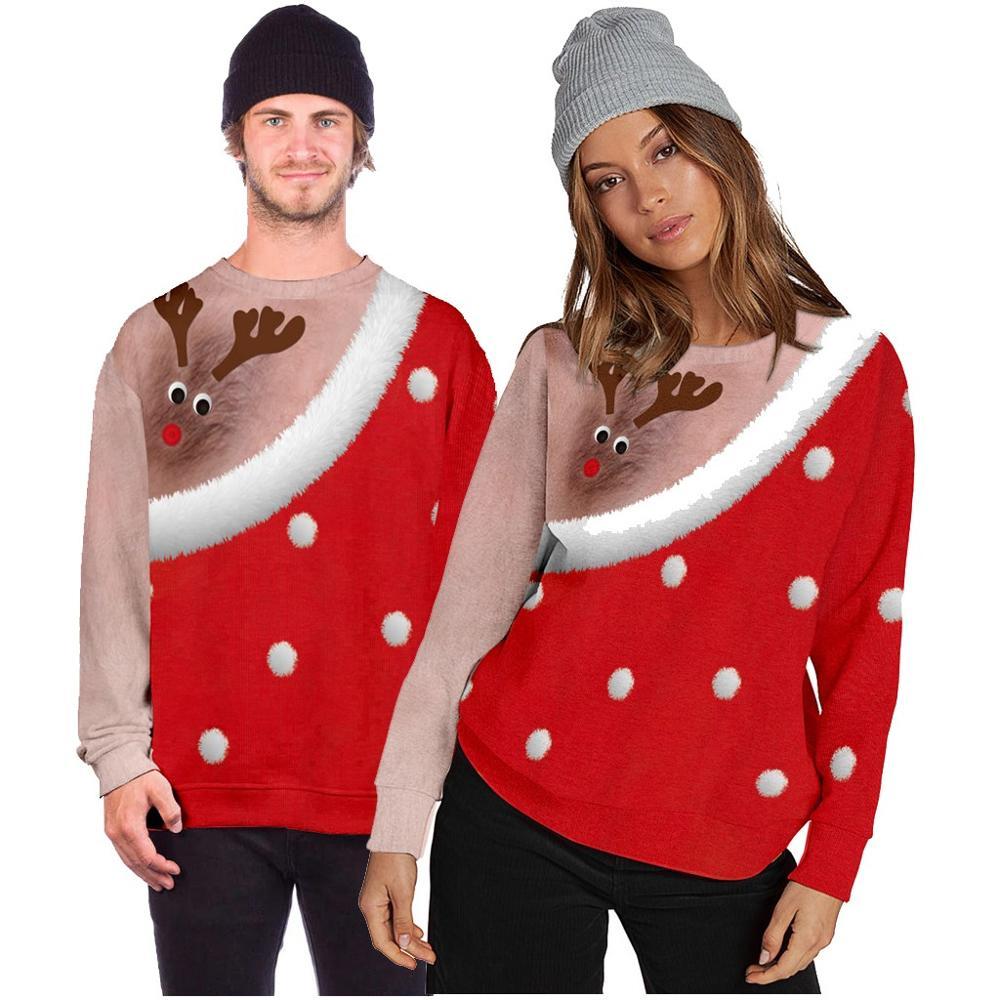 3D Printing Funny Christmas Sweater Unisex